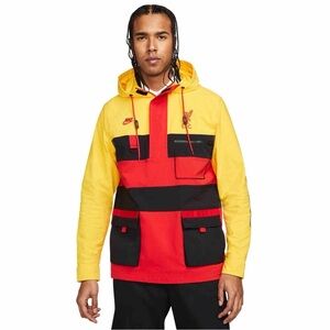 Nike Liverpool FC Hype Hike Lifestyle Woven Hooded Jacket DD9714-703